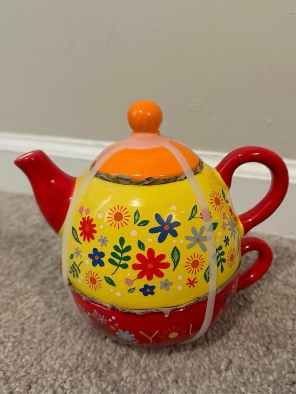 “You are my Sunshine" 7 inch Teapot Set